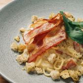 Bacon Alfredo Pasta at Mapogu Coffee & Eatery, Jimbaran