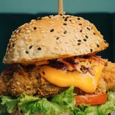 Bobu Chicken Burger at Mapogu Coffee & Eatery, Jimbaran